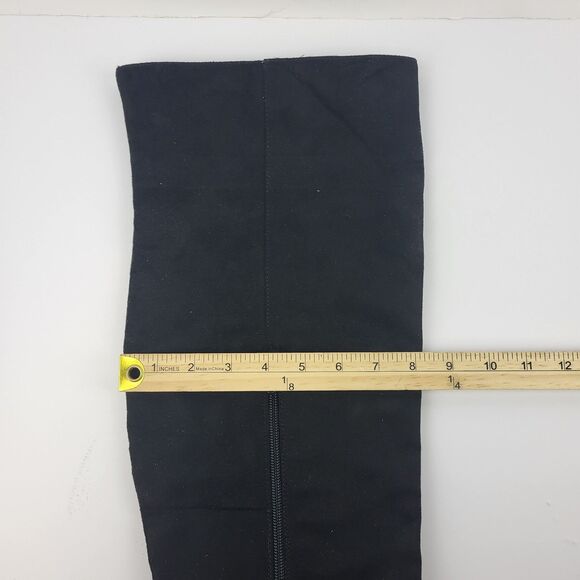 Seychelles Paradise City Women's Fabric Over the Knee Boots Black Size 10 - Picture 3 of 16